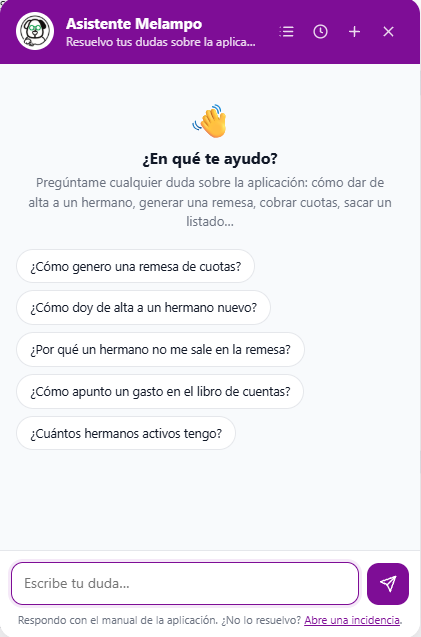 Asistente Melampo